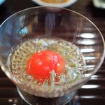 松川 - 高知徳谷産フルーツトマト　広島産じゅんさい