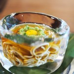 松川 - おくら叩き蕎麦