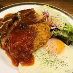 ビストロスタンドフジ - クリームコロッケ旨い❤︎タイプ❤︎
目玉焼き久々に食べた！！