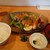 鳥音 - 美明豚（びめいとん）ステーキ定食1500円