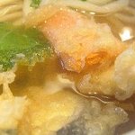野菜天うどん410円
