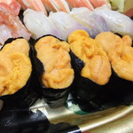 札幌市場めし　まるさん亭 - うに　【　２０１１年１２月　】29