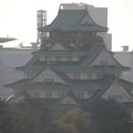 けやき - 店内から見える大阪城