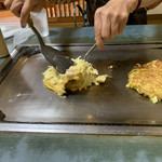 Okonomiyaki Teppanyaki Satsuki - 頑張れーっ！(^◇^;)