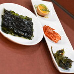 韓国家庭料理 我が家 - クッパ定食（７００円）のおかず２０１９年５月