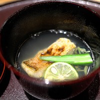 馳走 啐啄一十  - お椀は赤あまだい。