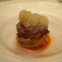 Convivio - 白海老の冷製トマトパスタ