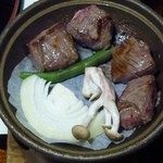 旅館すがわら - 2011.12 仙台牛ステーキ