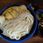 讃岐うどん蓮護 - かしわ天ざるうどん