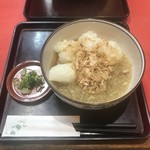 大もりそば - 揚げ餅おろしそば