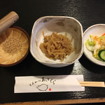 とんかつあさくら - 先付です