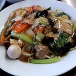 ラーメン SunQ - ミニ焼きそば！