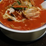 中国家庭料理 福ちゃん - 辛口ちゃんぽん麵(\680)