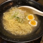 Yokkaichi Sakaba Kushidama Nakagawara - 鶏ラーメン（2019年6月）