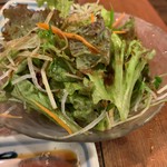 炭火焼肉 瑠嗣亜 - 野菜サラダ