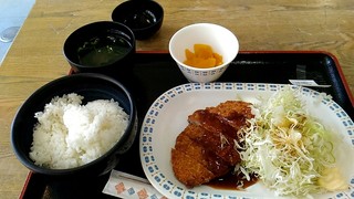 Chouju An - チキンカツ定食500円。