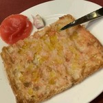 Restaurant Los Bellota - pan con tomate　オリーブオイルと塩をお好みで