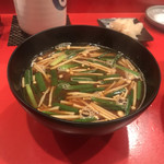 龍文支店 - 味噌汁