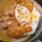 阿づ満庵 - 半熟玉子をトロ～り❤️