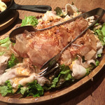 Sumibi Yakitori Torichan - 豚しゃぶ豆腐サラダ