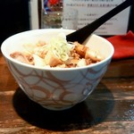 らーめん 鶏喰 - チャーシュー丼