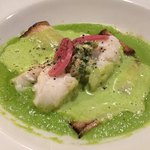 Restaurant Le Victoria - Cabillaud fondant, déclinaison de jeunes poireaux