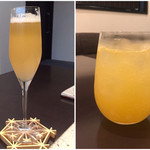 日本料理 TOBIUME - シャンディガフ、マンゴー梅酒