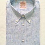 Cantine Barbaroux - ワイシャツの袖丈詰めが終わっていた。(L/Pの生地、二枚購入)