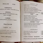 Cantine Barbaroux - 本日のメニュー