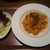 カフェ&レストラン ロボ - 「エビとブロッコリーのトマトクリームパスタ」1000円。