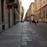 Cantine Barbaroux - Via Carlo Alberto を歩いて