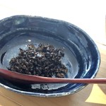 農口尚彦研究所　杜庵 - ご飯のお供は紫蘇の実佃煮