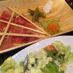 ｍｉｔｒａ⇒mitra - 生ハムとサラダ