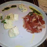 ｍｉｔｒａ⇒mitra - 生ハムとチーズの盛り合わせ