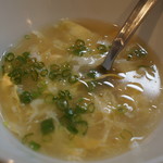 焼肉家げんちゃん - 〆の卵スープ