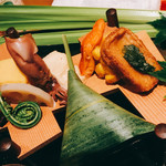 銀座 しのはら - 笹鮨も炭水化物