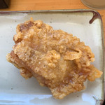 手打ちうどんますや - とり天