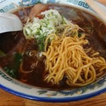 しれとこ 来々軒 - 麺はこんな感じ