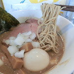 麺や 青雲志 - 煮干豚骨らぁ麺。1,100円