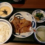 Negishi - 豚旨辛焼セット 850円