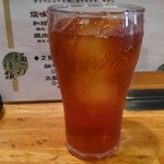 会津ラーメン 和 - アイスウーロン茶