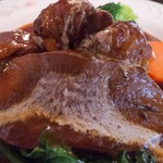 洋食 川里庵 - 牛舌、牛尾のシチュー（赤ワイン煮込み）