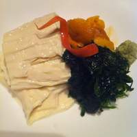 XEX ATAGO GREEN HILLS / tempura & sushi An - 湯葉とウニ