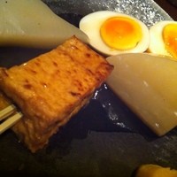 XEX ATAGO GREEN HILLS / tempura & sushi An - 炙りおでん