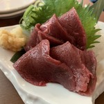 大山どり炭火焼酒場 俺の店 - 馬刺し