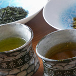 Kanazawasushi Kobu - 天竜、無化学無農薬緑茶と、金沢ではおなじみ丸八の加賀棒茶