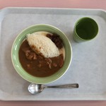 スカイラウンジ暁 - スカイラウンジ暁(師弟食堂)(東京都千代田区神田駿河台)カレーライス 310円