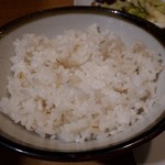 Gyuutan Sumiyaki Rikyuu - 牛たん定食・3枚(1650円)　ご飯