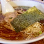 中華・麺や あじよし - ラーメン（細麺）