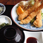 えん - エビフライ定食